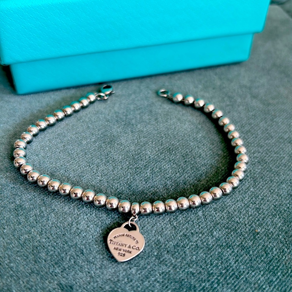 Return to Tiffany Heart Tag Bead Bracelet
